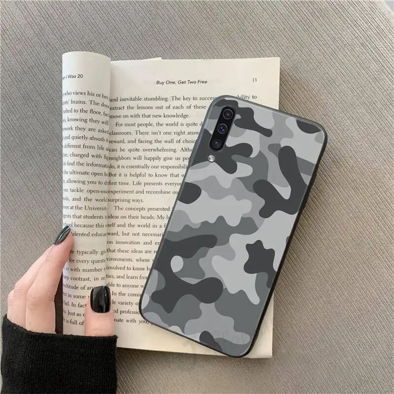 

Camouflage ArmyGreen pattern mobile Phone Case For Samsung galaxy S 9 10 20 A 10 21 30 31 40 50 51 71 s note 20 j 4 2018 plus