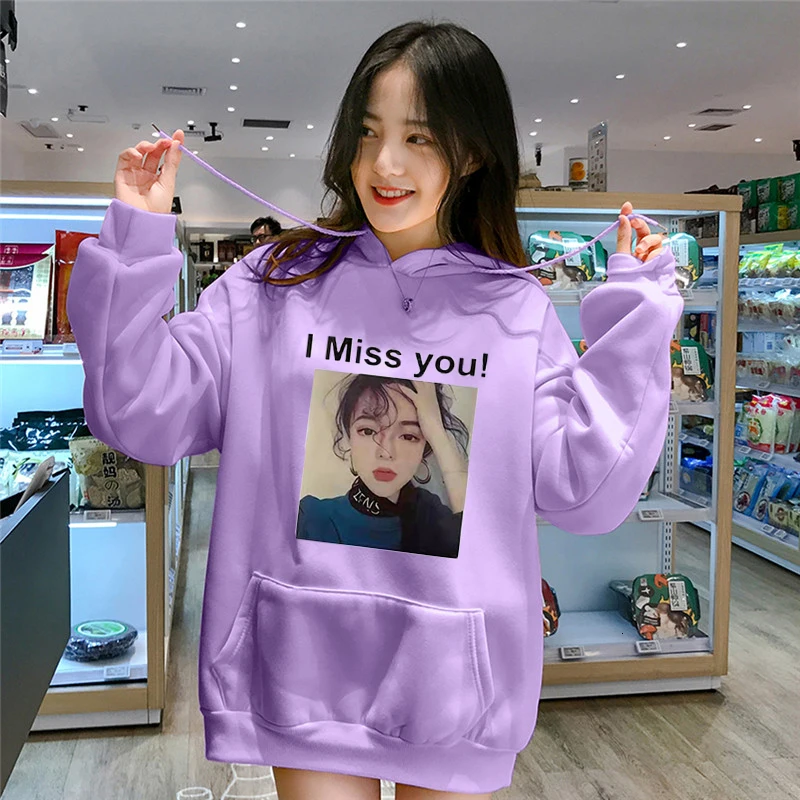 Шесть цветов толстые sudaderas mujer карманы молодой стиль Джемперы и толстовки для