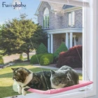 Удобное сиденье в виде милой кошки, удобное солнечное сиденье, крепление на окно, гамак для домашних животных, мягкая полка для домашних животных, сиденье, кровати, принадлежности, съемный подшипник 20 кг