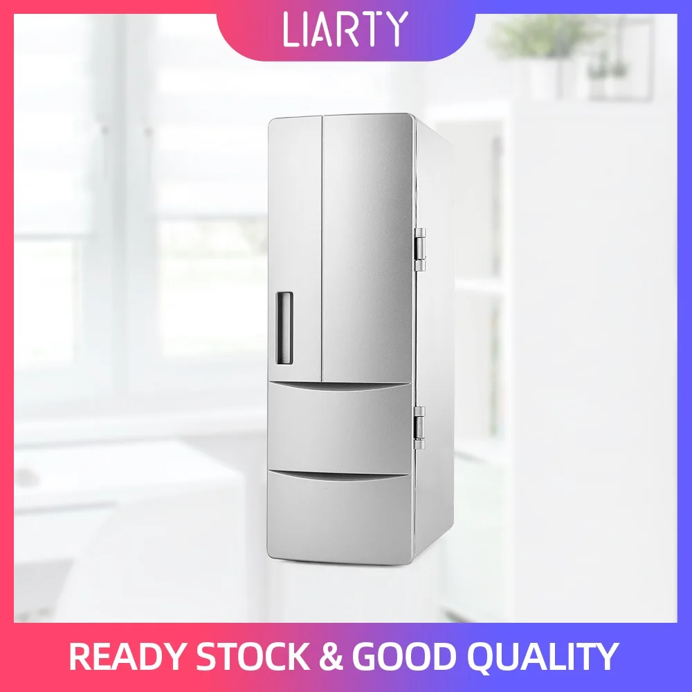 Мини-холодильник с USB пивная морозильная камера косметический холодильник