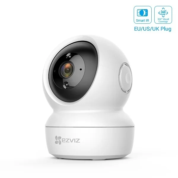 

New Security Camera C6N 1080p Indoor Dome Smart Home Night Vision Motion Detection Auto Tracking Two-Way Audio PT 360 Coverage