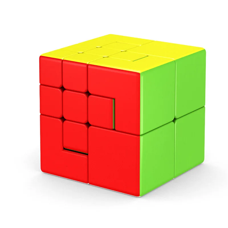 Newest MoYu 2x2 3x3 Bandaged Magic Cube Meilong 2x2x2 3x3x3 Cubo Magico Mixup Speed Cube Puzzle Challenge Kids Toys