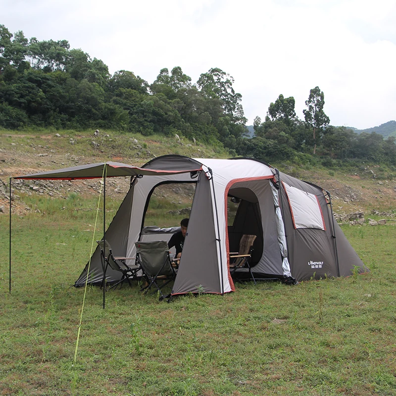 Палатка ультраларная на 5 8 человек Большая водонепроницаемая палатка для