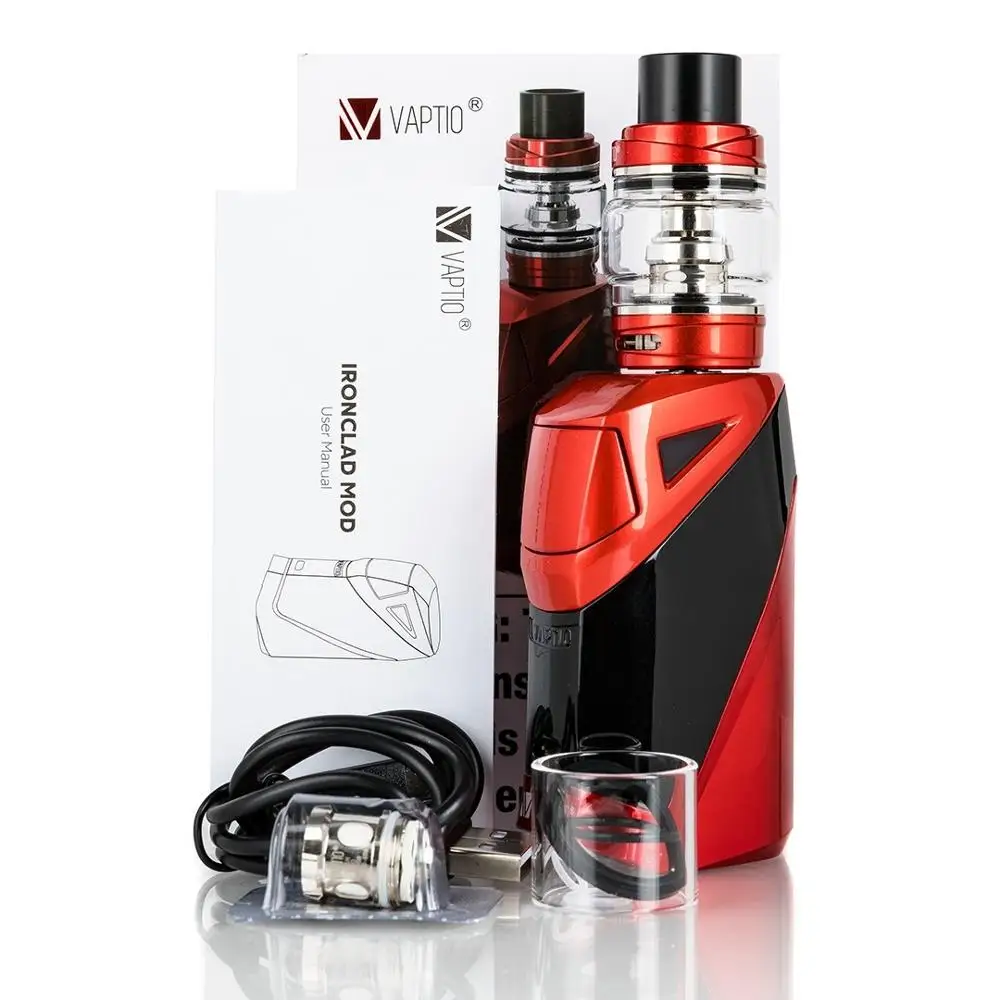 Vaptio Ironclad набор вейпов электронная сигарета вейп 80 Вт 6 мл стартовый с верхним