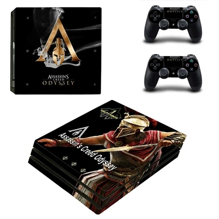 Горячая игра кожи Наклейки Обложка для PS4 Pro Playstation 4 Pro консоль+ 2 контроллера геймпад виниловые наклейки игровые аксессуары - Цвет: YSP4P-2752