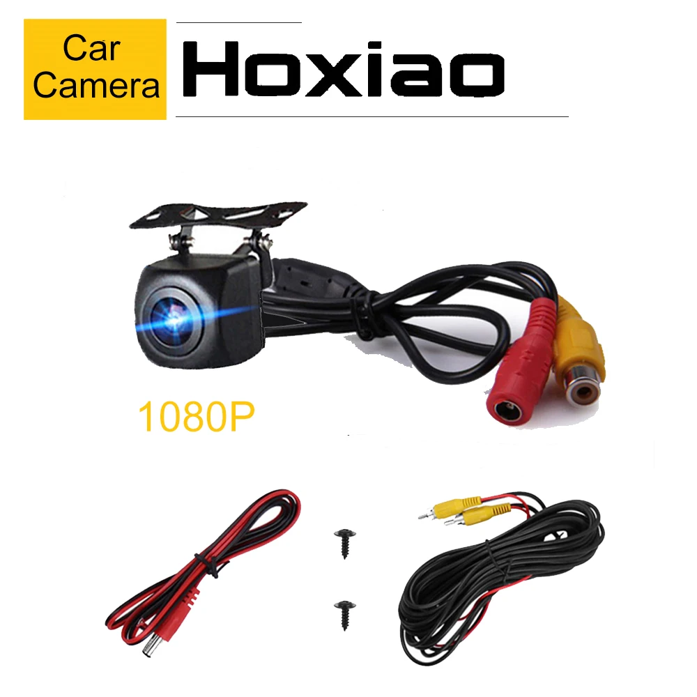 Камера заднего вида Hoxiao AHD 1080P 12V HD парковочный монитор водонепроницаемая камера светодиодный Радар 12|Камеры