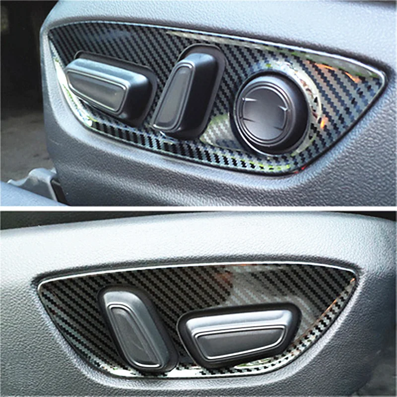 

For Toyota Camry (XV70) Avalon (XX50) 2018 2019 2020 2021 Luxury Metal Seat Adjustment Decorative Cover Accessories