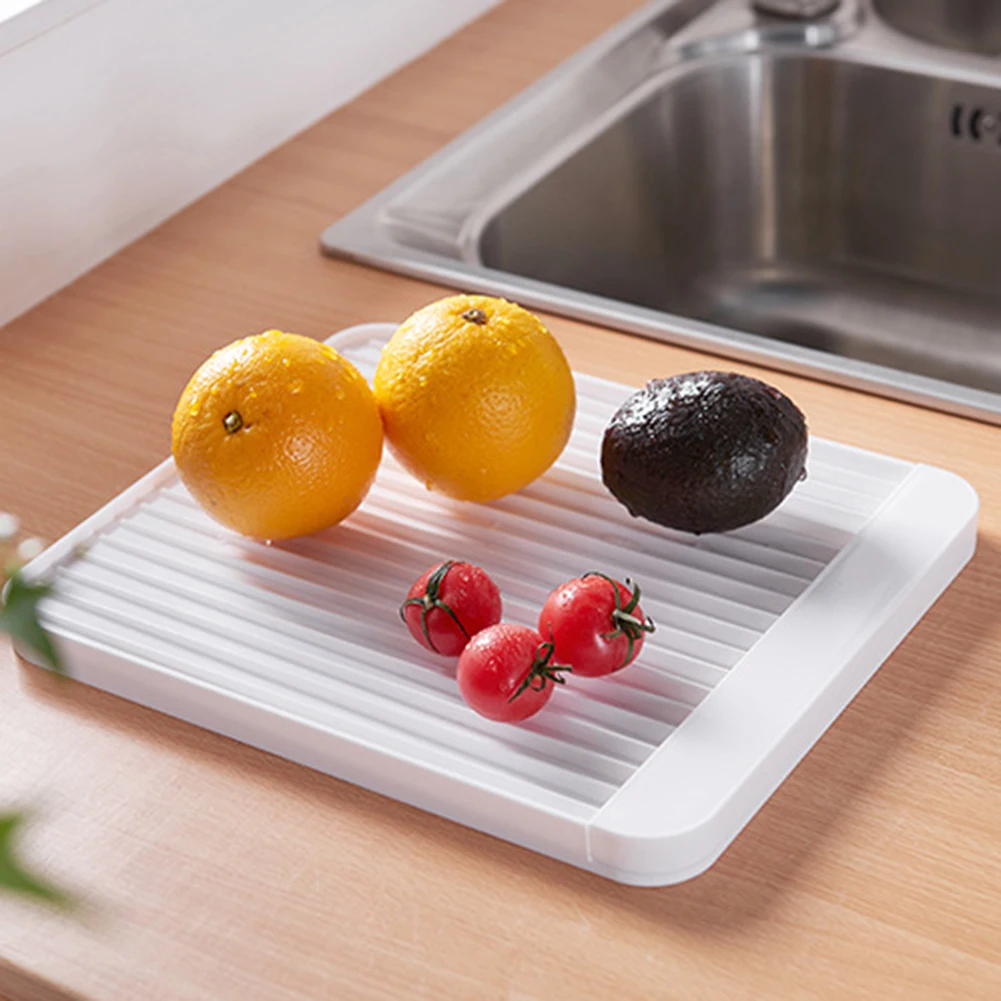 Kitchen Sink Rack Dish Drying Dry Drainers Plastic Shelf for Fruit Draining Basket Storage | Дом и сад