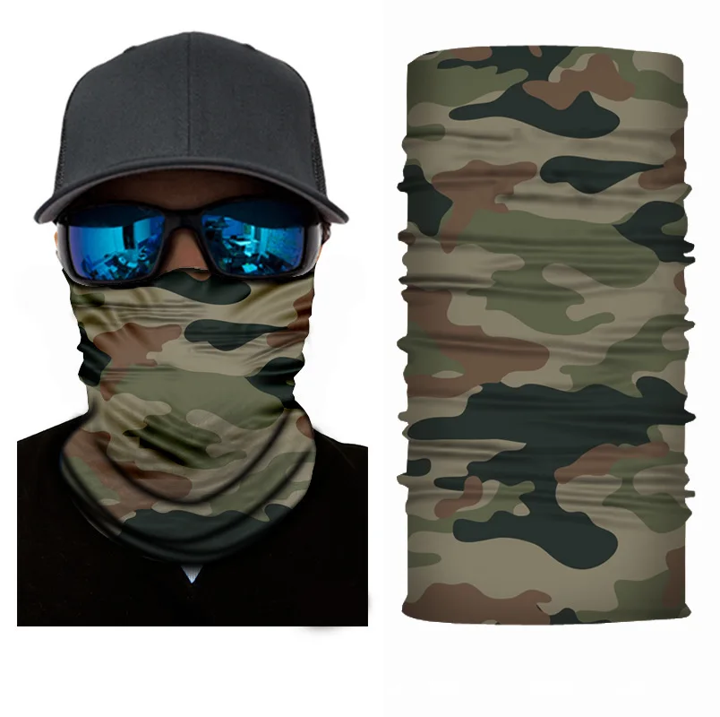 Модный спортивный камуфляжная бандана Мультикам buffe Foulard Moto шарф волшебный шемаг
