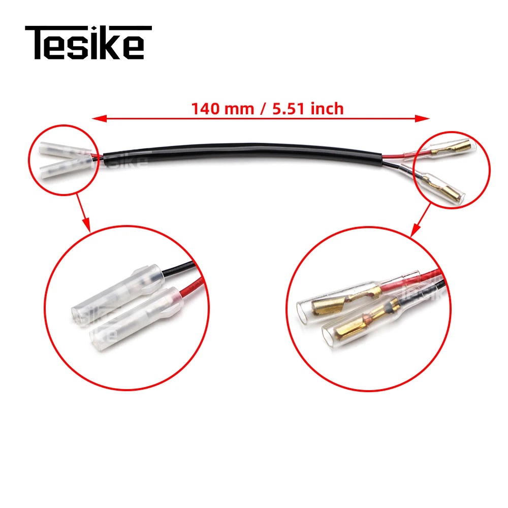 Motorcycle Turn Signal Wiring Harness Connectors Adapter Plug For Triumph Tiger 800 Trident 660 Bonneville Converter Accessories |