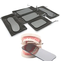 5pcsset dental mirrors orthodontic dental photography double sided mirrors dental tools glass material