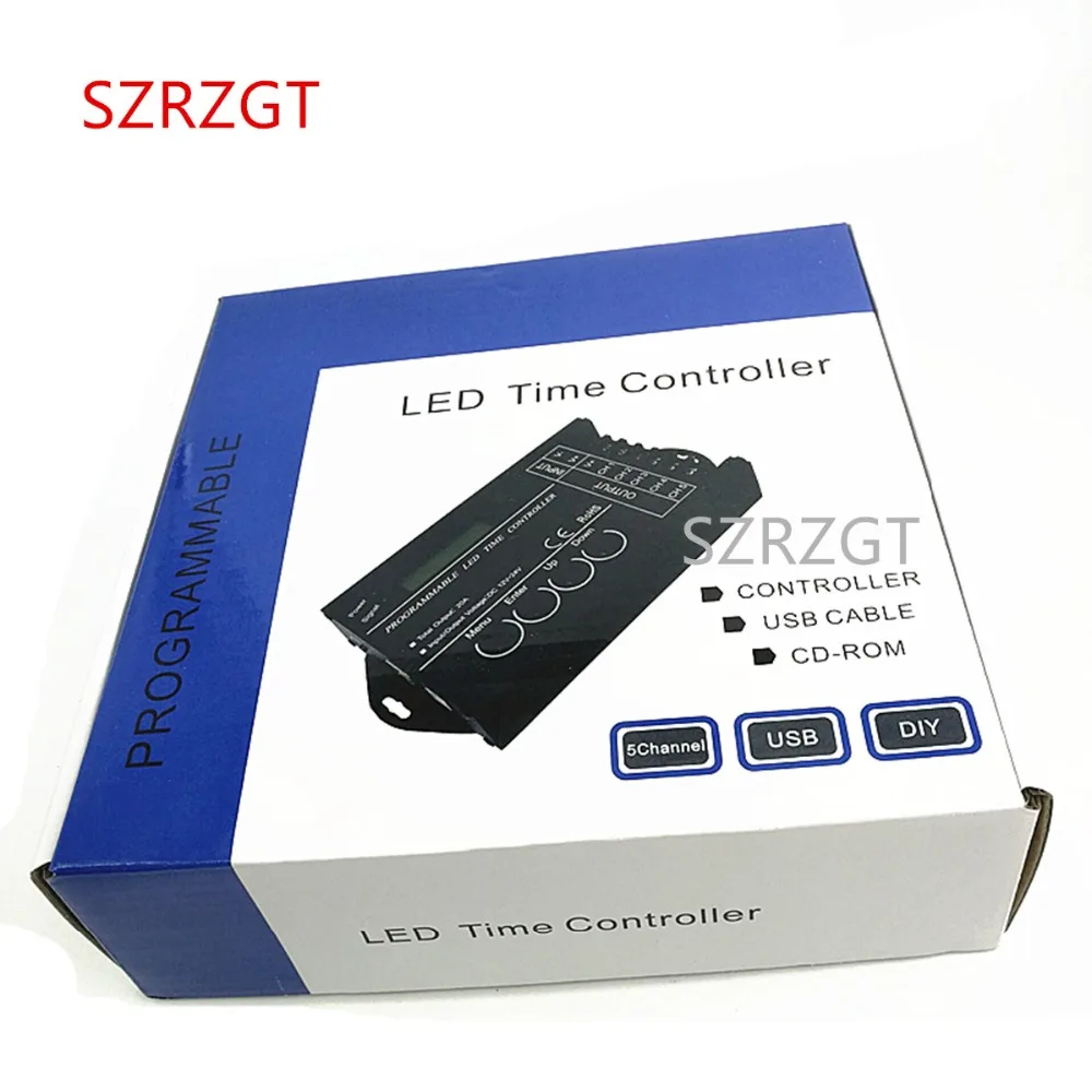 Контроллер TC420 TC421 с программируемым временем и светодиодной лентой на 5 каналов