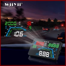 GEYIREN hud Дисплей автомобиля Q7 gps Спидометр для зеркала велосипеда