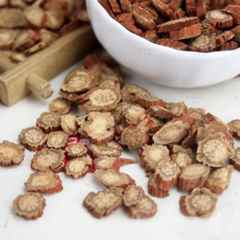 

Purple salvia miltiorrhiza traditional Chinese medicine keeping in good health superfine wild slice grinding tea