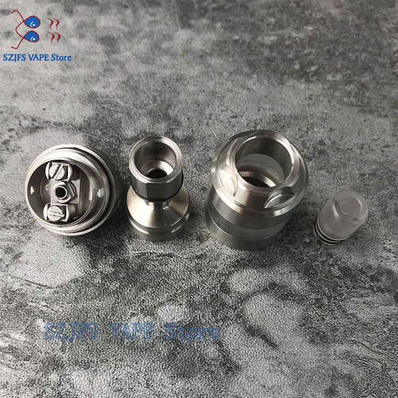 YFTK KA V8 Style RTA Nano полный комплект 22 мм Vape Tank MTL одна катушка DIY обслуживаемый