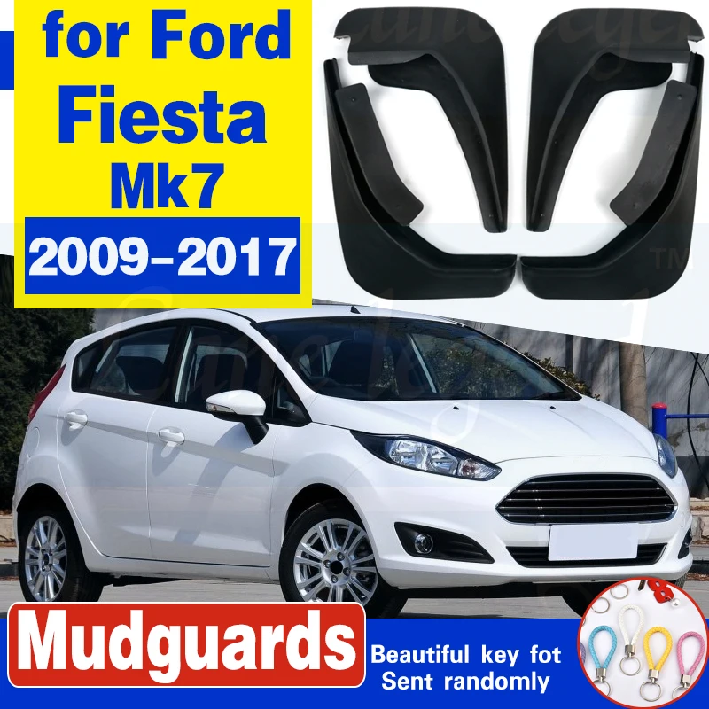 Литая щитка от грязи для Ford Fiesta Mk7 2009 2017 брызговики 2010 2011 2012 2013 2014 2015 2016