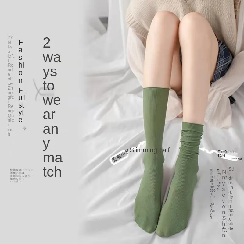 

1 pair Fashion Cotton Women Socks Multi-color Solid Colors White Yellow Green Blue Colorful Harajuku Retro Casual Crew Style