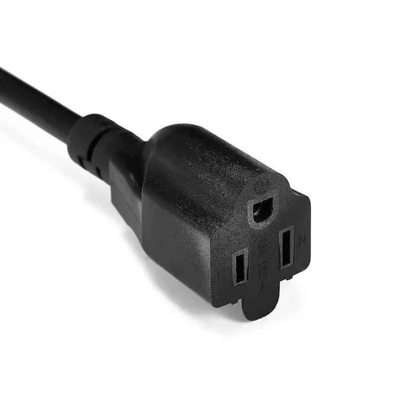 ПК компьютерный монитор NEMA 5 15P к 15R шнур питания 3ft 6ft 10ft 16AWG AC удлинитель для PSU