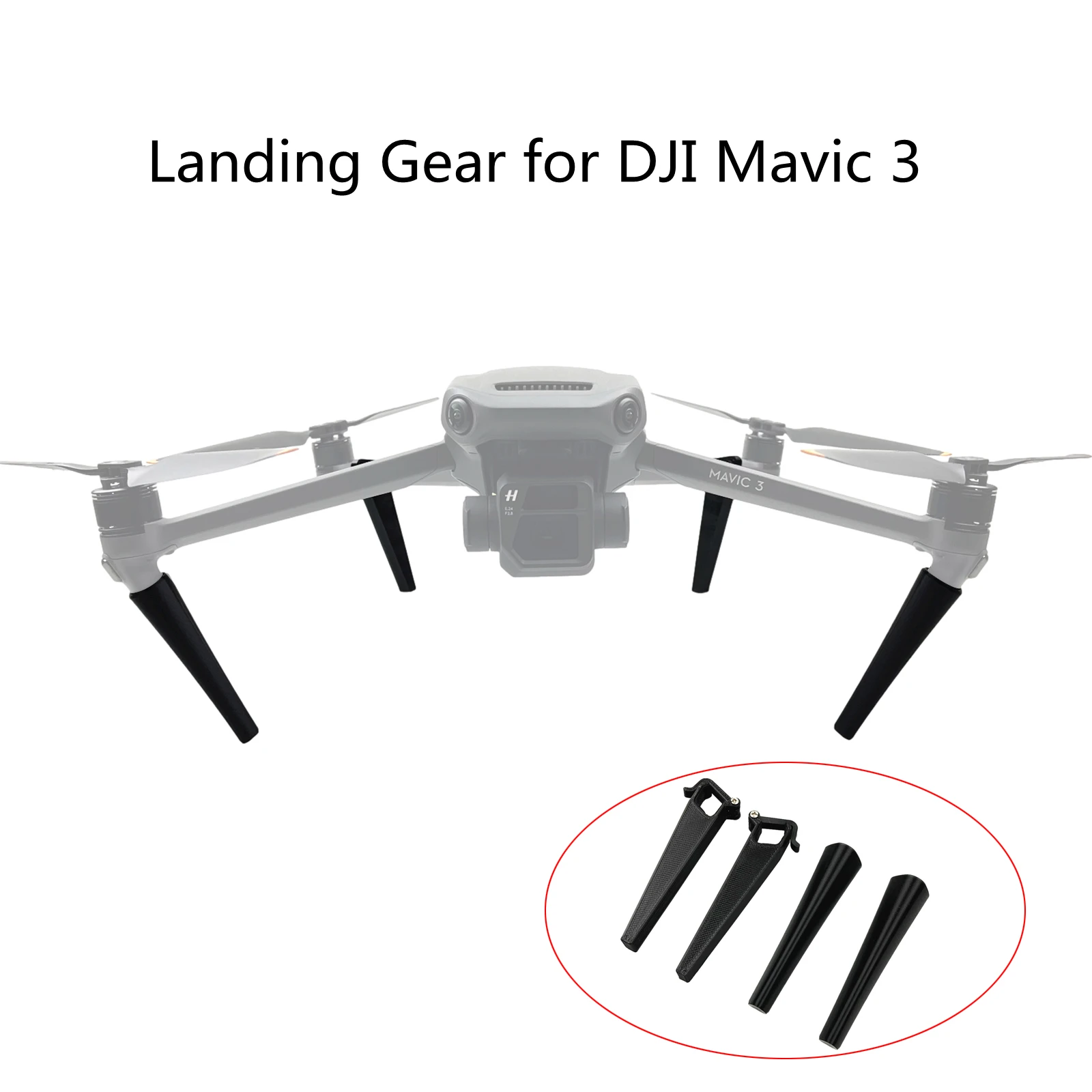

Landing Gear Set For DJI Mavic 3 Increased Tripod Extension Feet Stand Support Protector Fuselage Height Leg Drone Accessories