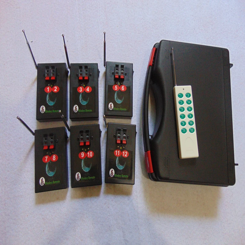 Двойной пульт дистанционного управления 12 сигналов приемник фейерверка сцена CE