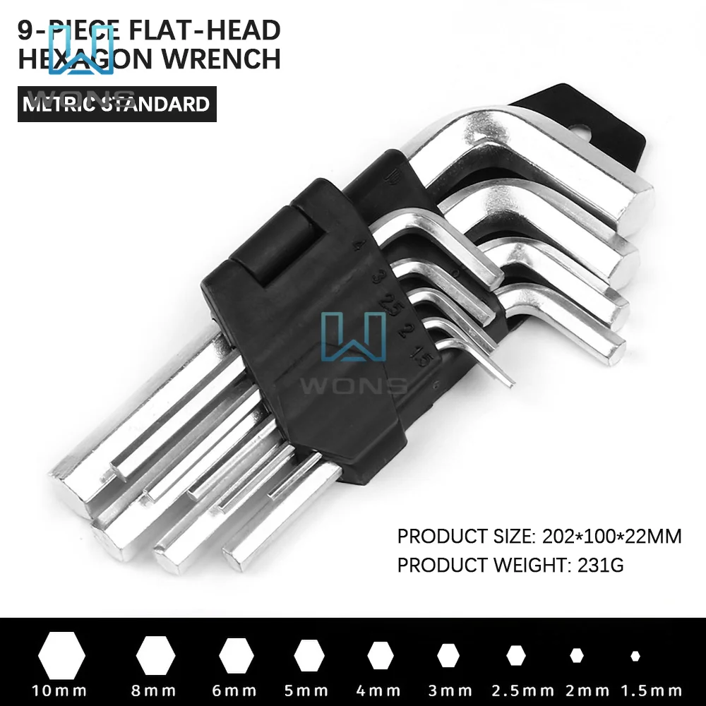 

Flat Head Metric Allen Key Optional Length Standard/Medium Length/Extended Length