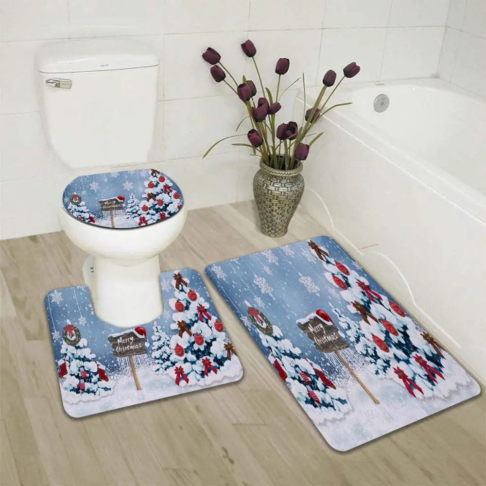 3/4 шт. Противоскользящие коврики для ванной комнаты | Дом и сад