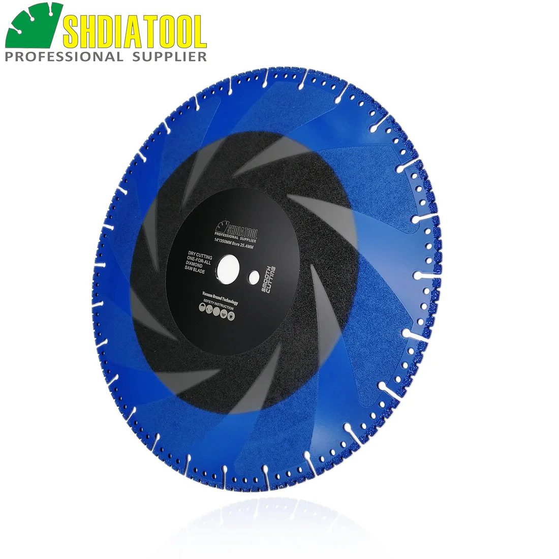 

Алмазное лезвие SHDIATOOL, пильный диск вакуумного пайки из стали и железа, 14 дюймов, 1 шт., 350 мм