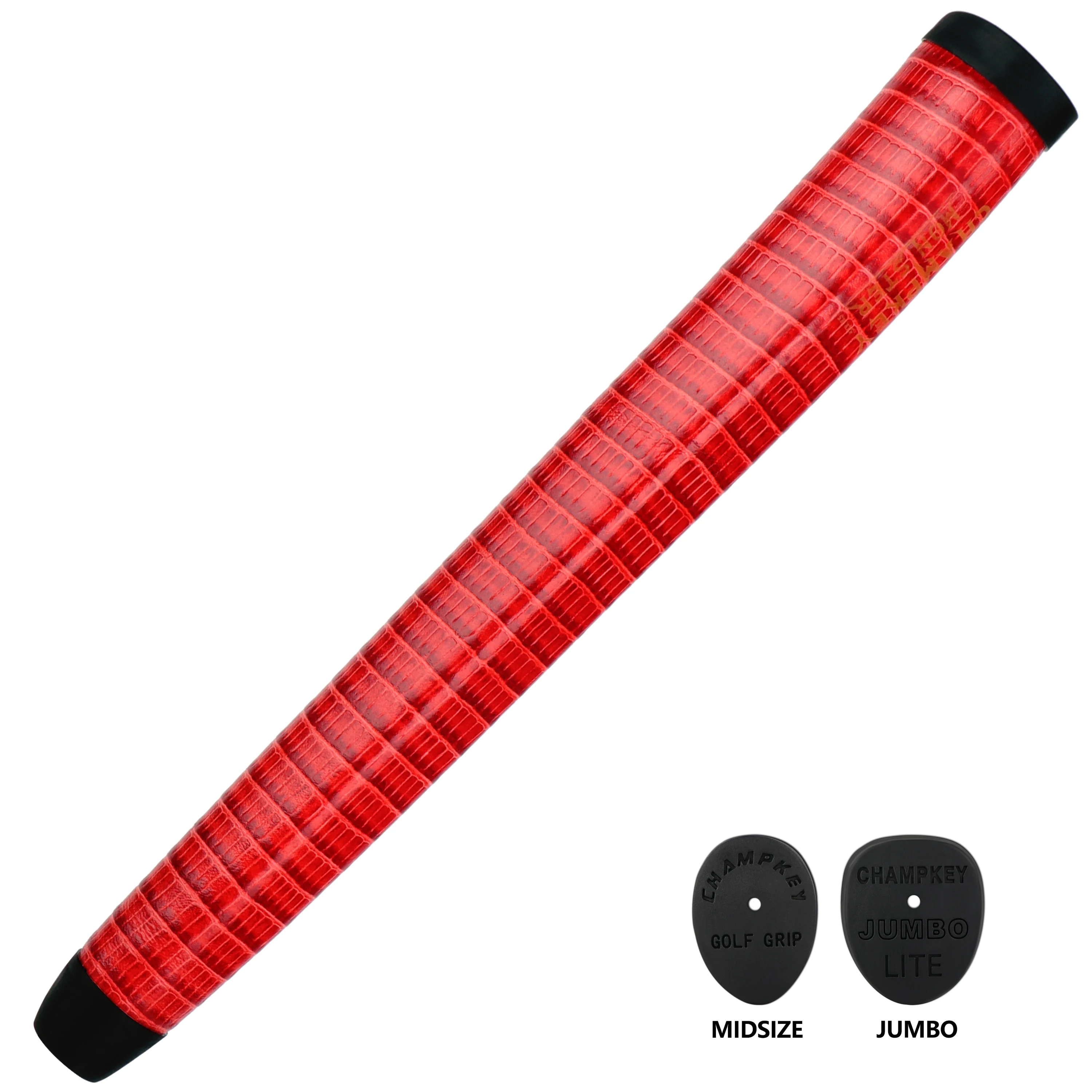Новые ручки для гольфа CHAMPKEY из змеиной кожи большого размера 6 цветов ручная