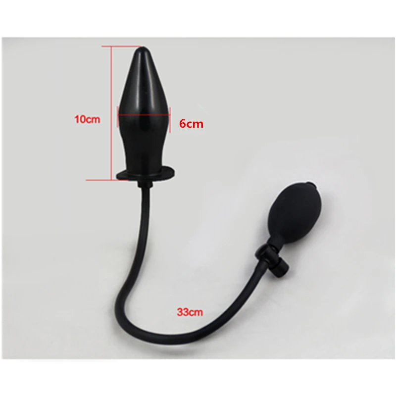 Надувной анальный вибратор для взрослых Стимулятор точки G Анальный расширитель