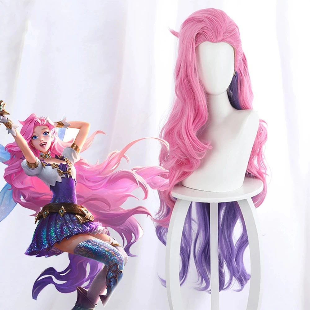 

Game LOL Cosplay KDA Seraphine Costume Coat Dress Rising Star Sreaphine Women Cosplay Costume Dresses Set T919