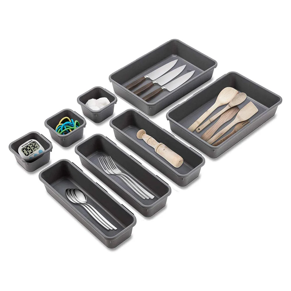 Многофункциональные перегородки для дома органайзеры с 8 ящиками узкие