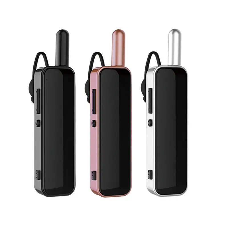 Wireless bluetooth earphone walkies-talkies small radios hanging ear type restaurant hair beauty salon shop mini walkie talkie
