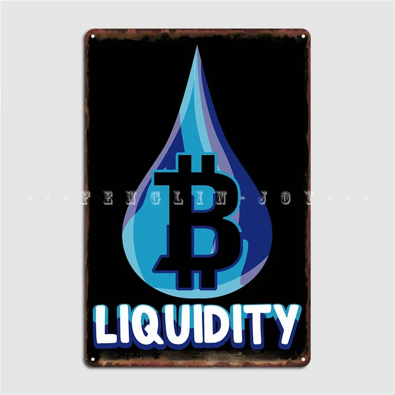 

Биткоин криптовалют Btc инвестирует металлический плакат Плакат Украшение для паба гаража клуба жестяной плакат