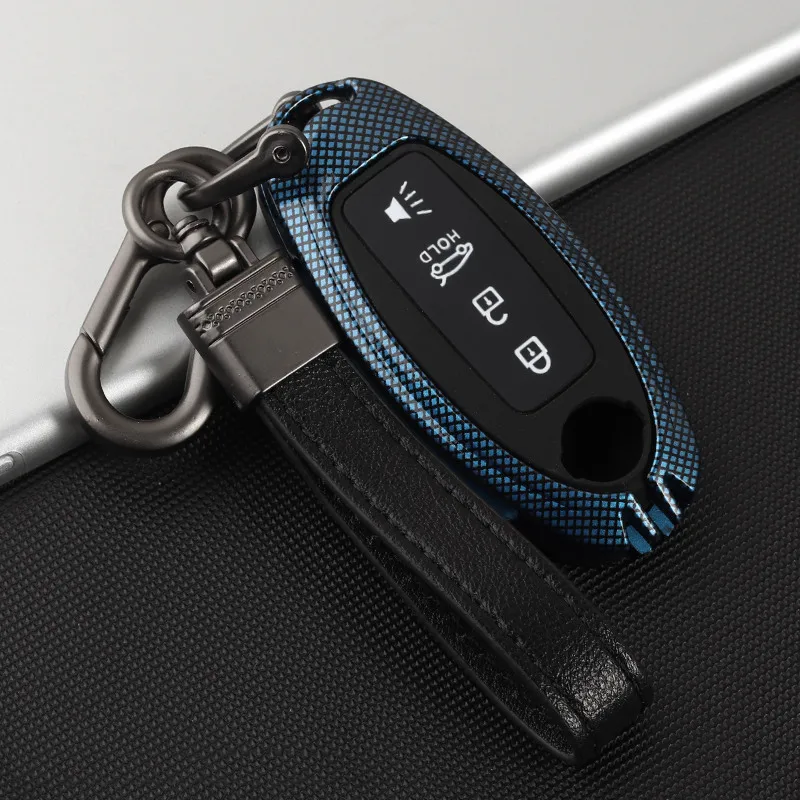Новый чехол из цинкового сплава и силикагеля для автомобильного ключа Nissan Qashqai J10
