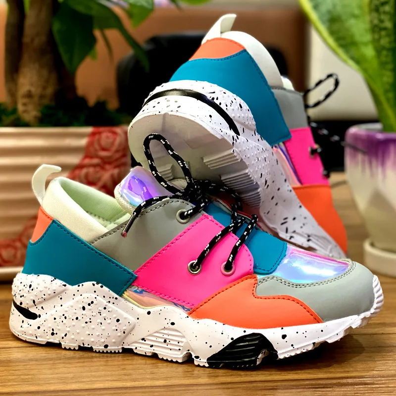 

Multicolor Womens Running Sneakers European Style Female Sport Shoes Fashion Trainers for Lady Walking Shoes Gym Lightweight