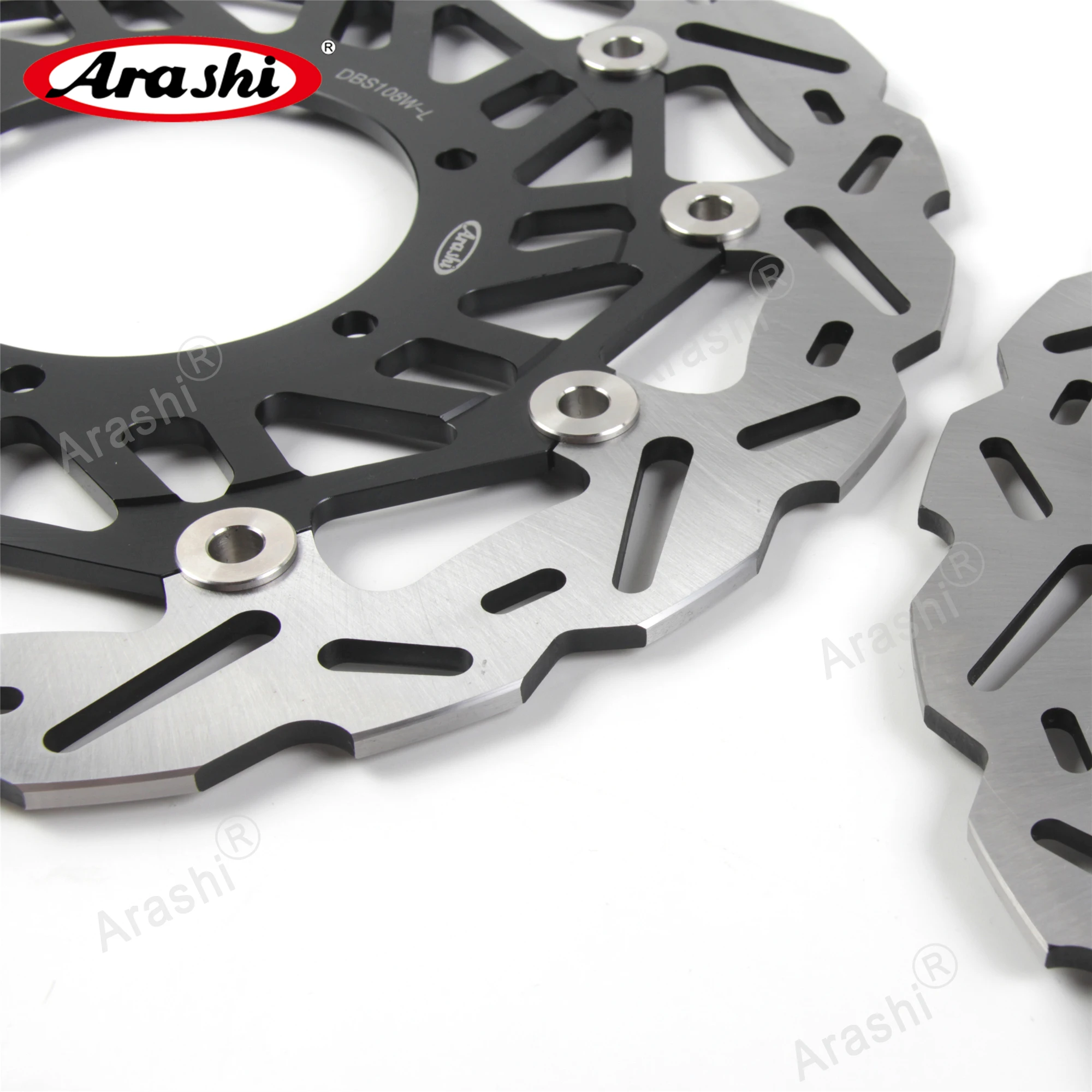Араши 1 комплект CNC Передние Задние тормозные диски роторы для SUZUKI GSX R 1000 / ABS 2017 2018