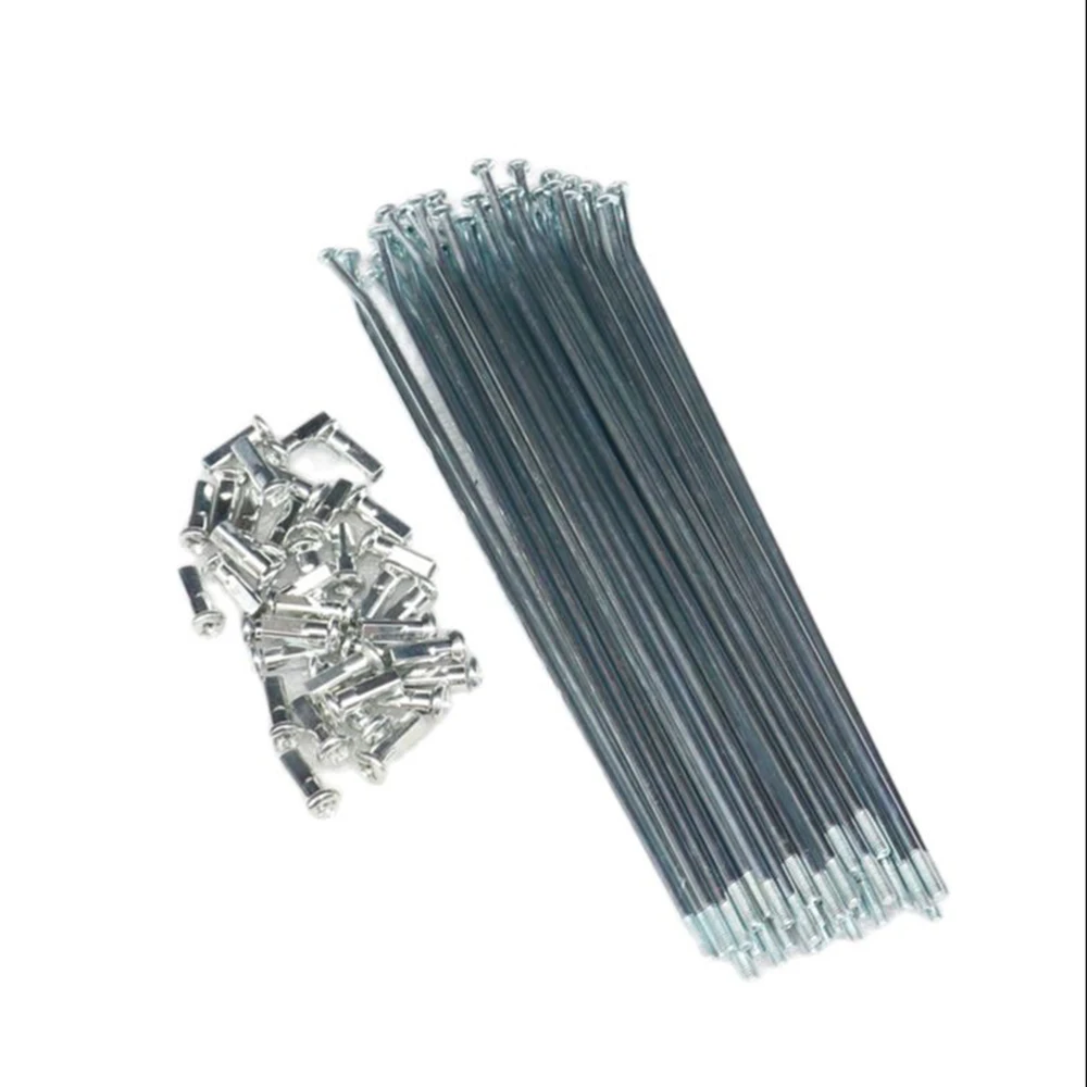 

9K 177mm 36 Pcs Wheel Steel Spokes Nipples for Pit Bike Enduro Spokes Steel Wire Cap Hat for CRF KXF YZF WR BSE