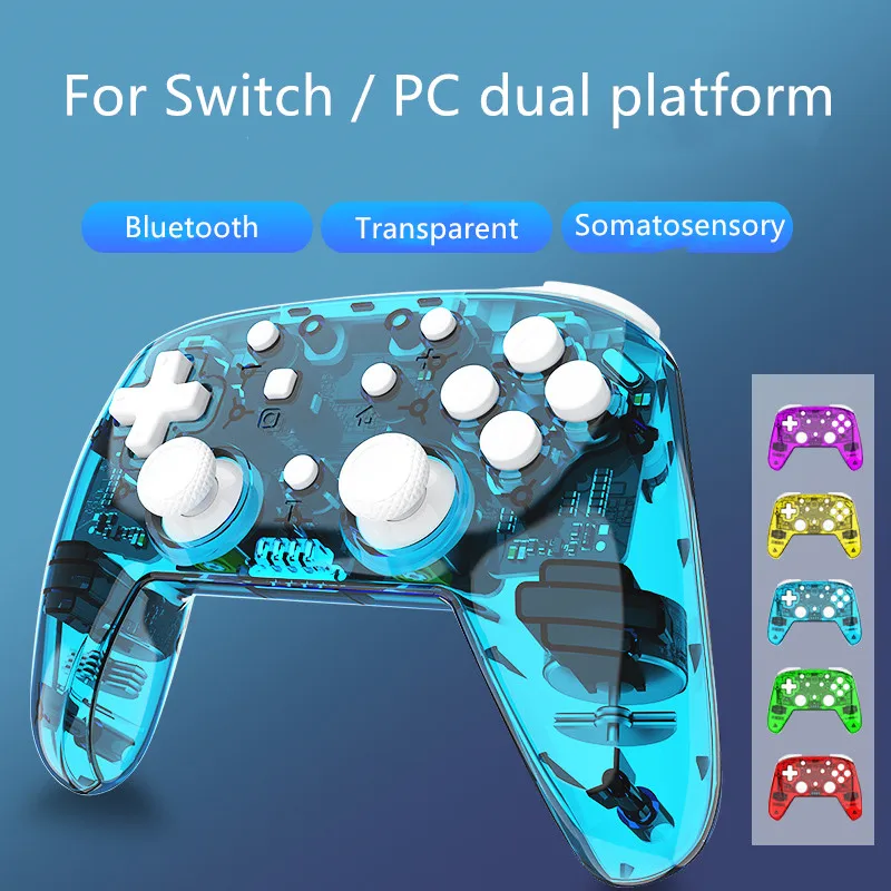 

Лидер продаж, беспроводной игровой контроллер Coolbaby для Nintendo Switch, двойной удар, джойстик с поддержкой ПК, геймпад, контроллер