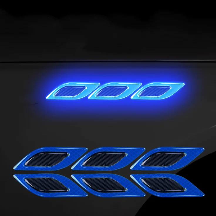 Автомобильный отражатель предупреПредупреждение ющая наклейка безопасности