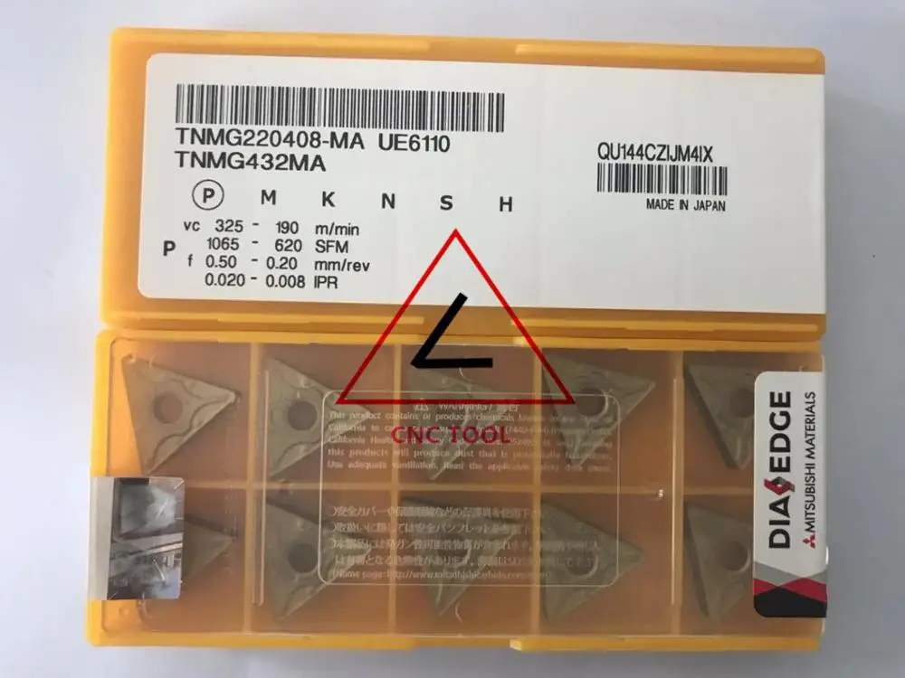 

TNMG220408-MA UE6110 10 шт. оригинальная Поворотная вставка DIAEDGE