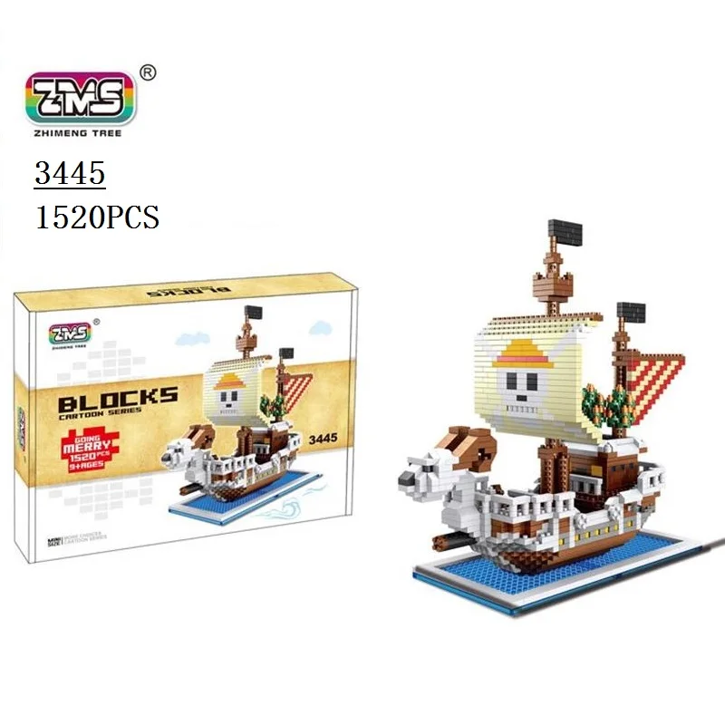 Мини-конструктор ZMS один кусок корсар самодельные строительные игрушки