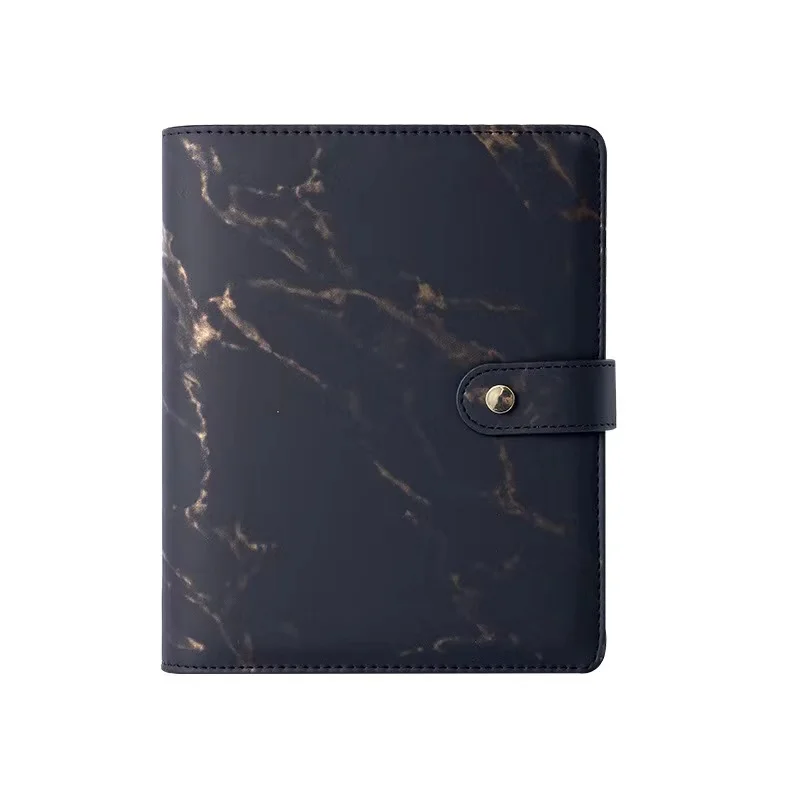 Loose leaf Binder Notebooks A5 Ring Journals Planner Organizer Notepad Diary Agenda marble Cover School Stationery | Канцтовары для