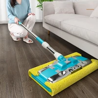 microfibre telescopic mop ultraclean ceramic tile magic rectangle easy wring mop wood floor mopa household cleaning tools dg50tb