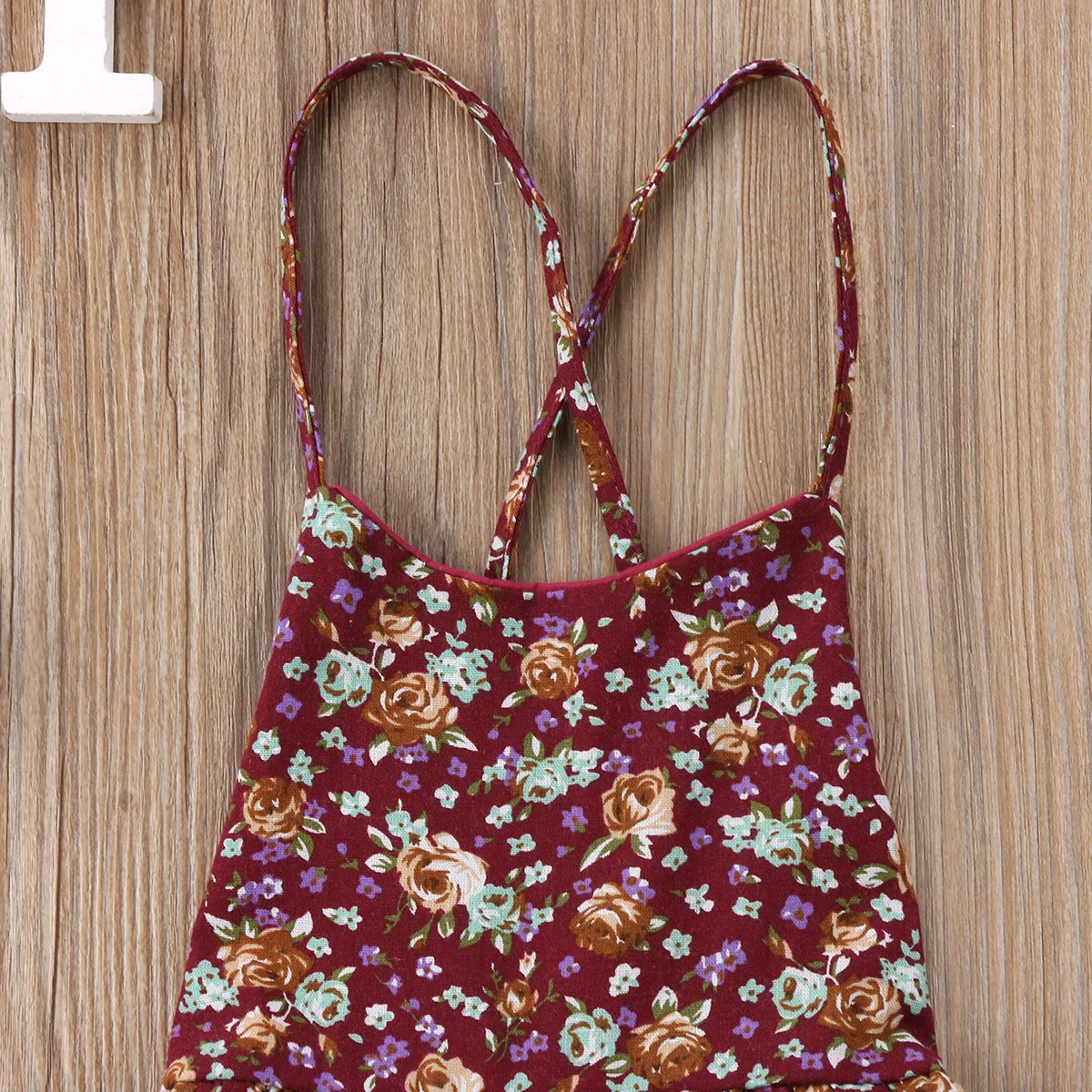 Детское летнее платье с открытой спиной без рукавов | Мать и ребенок