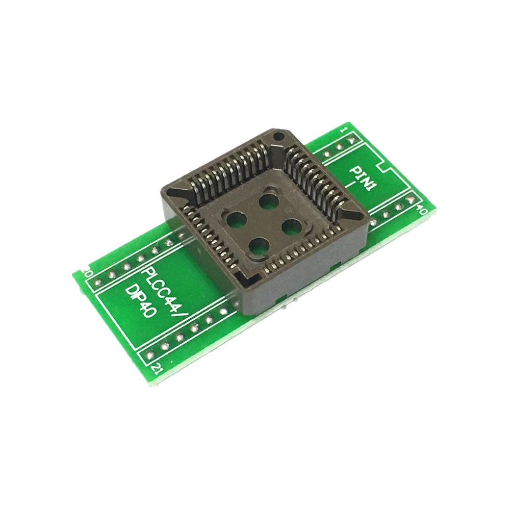 

Универсальный USB-программатор PLCC32 к DIP32 PLCC44 К DIP40, внешний адаптер для TL866CS TL866A EZP2010 G540 SP300