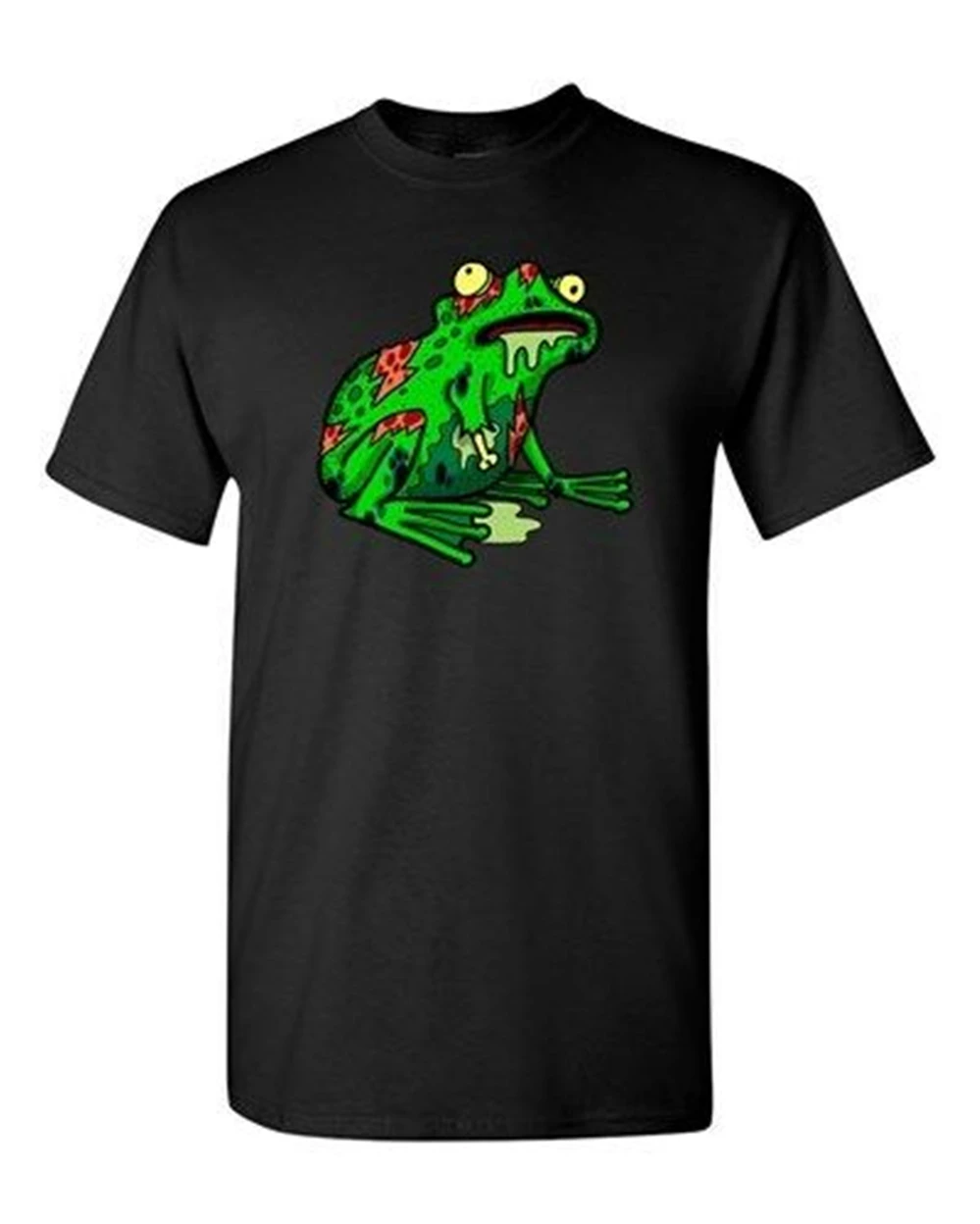 Zombie Frog Undead Animals Devil Monster Horror взрослая футболка DT мужская женская новая унисекс