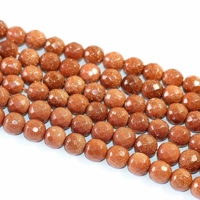 Натуральный золотой песок полудрагоценные подлинные Бусины 2 14 мм бусины