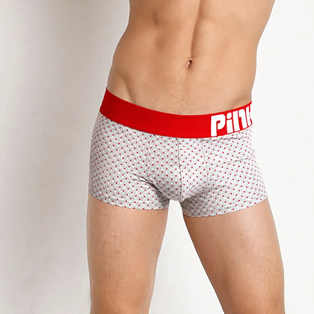 Бренд Pink Hero мужское нижнее белье боксеры с принтом хлопковые удобные трусы