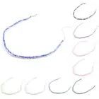 Ожерелье из бисера в богемном стиле, 1 шт., повседневный чокер из бисера, ожерелье до ключиц для женщин и девушек, ювелирные изделия, аксессуары Вечерние вечернее платье