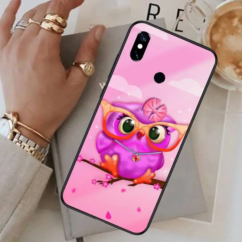 

Cute Owl Lover Cartoon Phone Case For Xiaomi Redmi note 7 8 9 pro 8T 9S Mi Note 10 Lite pro